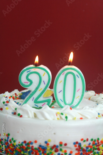Birthday Cake - Twenty