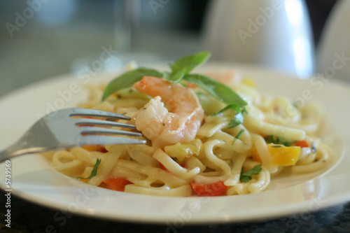 Pasta - Shrimp Linguine wit...