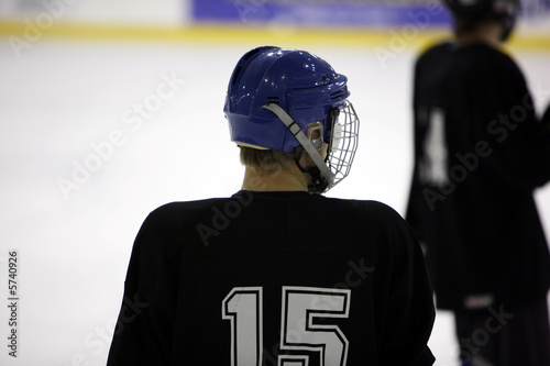 Photography Ice-hockey players - ready for chempionship