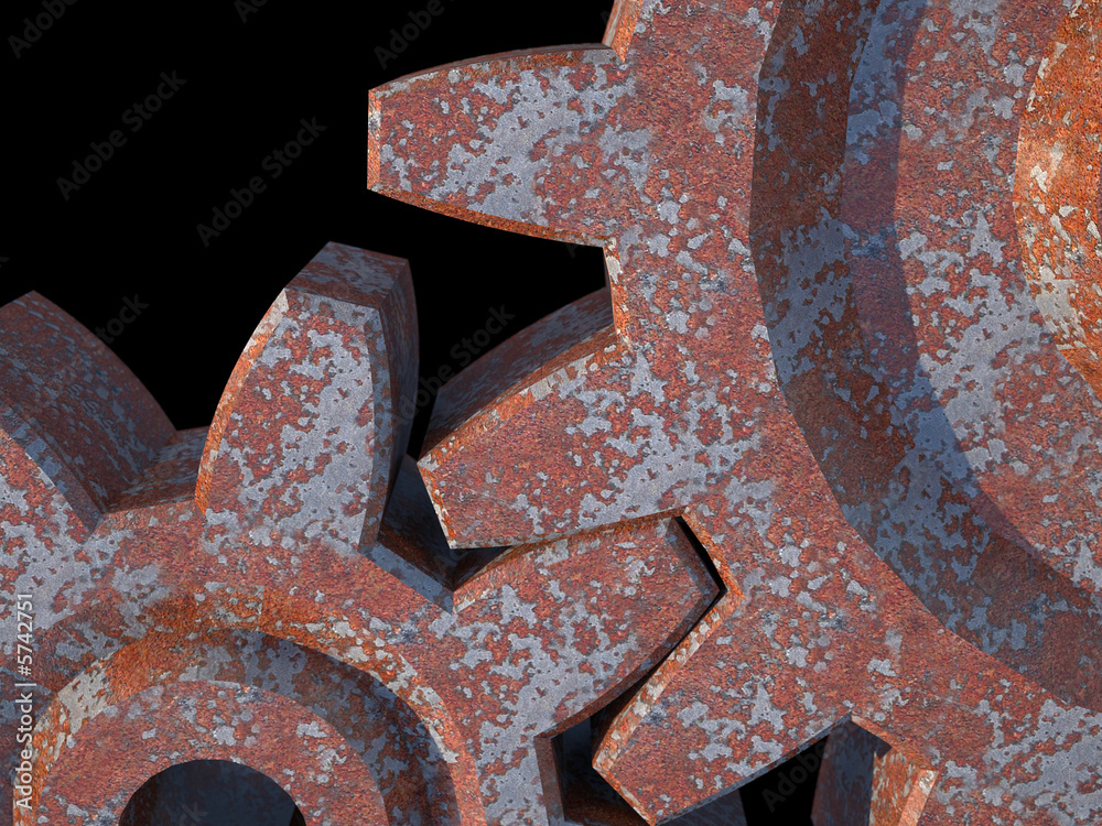 Rusty gears Rusty gears