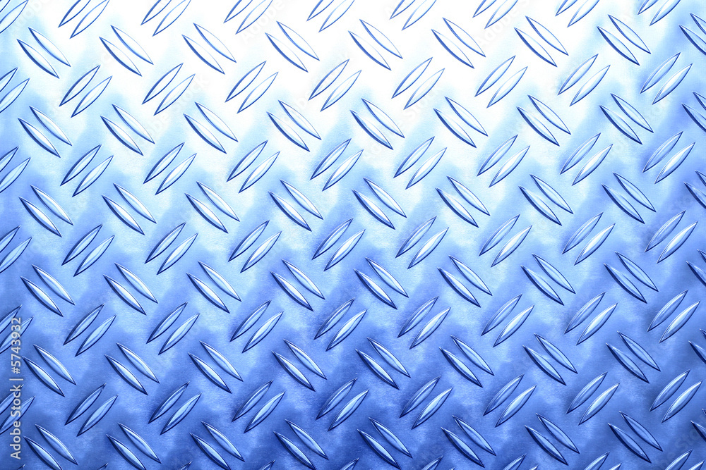Blue metal background Blue metal background