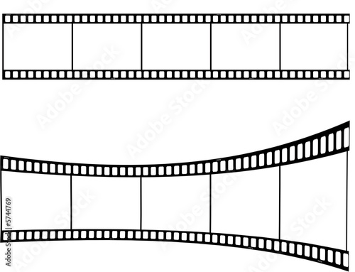 gebogene filmrolle