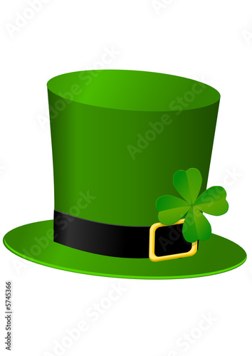 Chapeau de leprechaun vert
