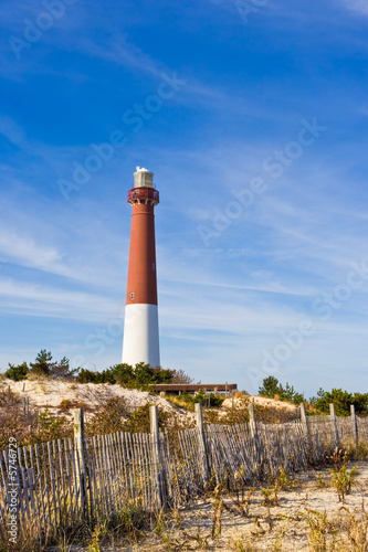 Barnegat Lighthouse on Long Beach Island in New Jersey. photo