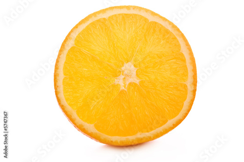 Orange isolated on white background