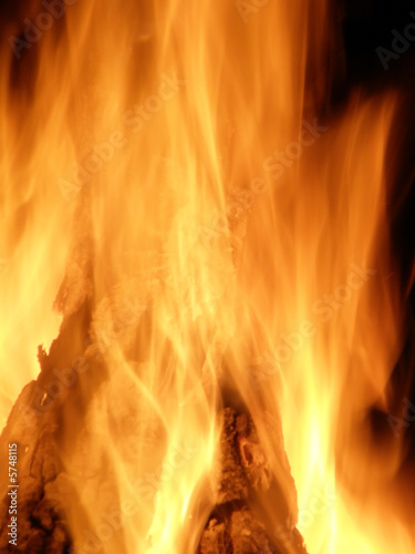 Flames or fire for background