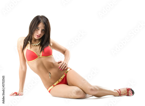 Sexy btunette