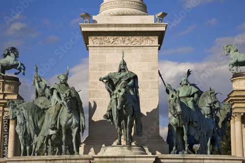 Photography place des héros, monument du millénaire, budapest