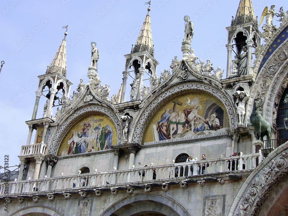 Venedig - San Marco Kirche Portaldetail