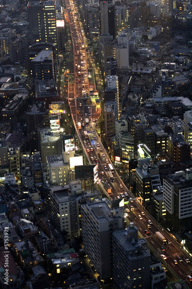 Fototapeta premium Rue de Tokyo