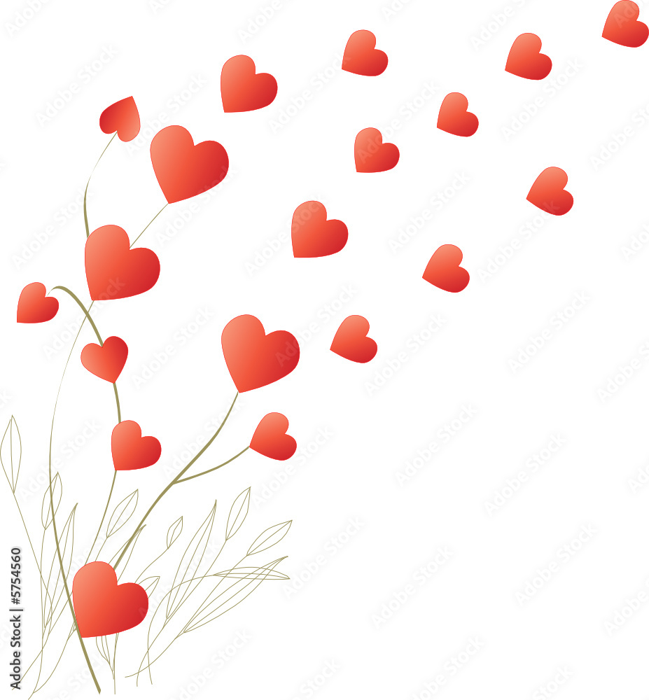 valentine lovehearts vector