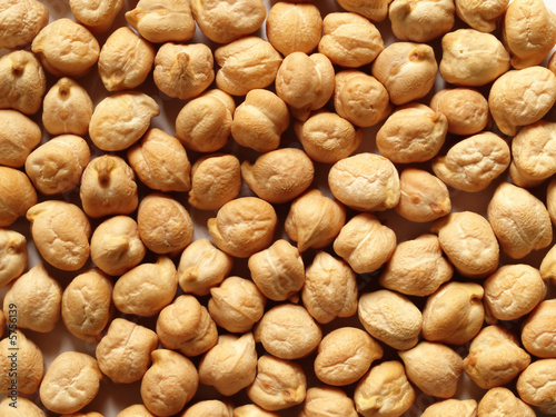 Chick peas or garbanzo beans