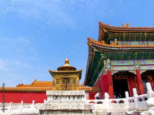 Forbidden city, Beijing, China photo