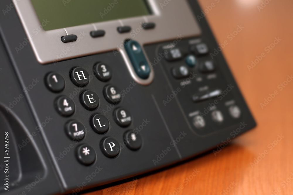 Support line digital phone with Support line digital phone with