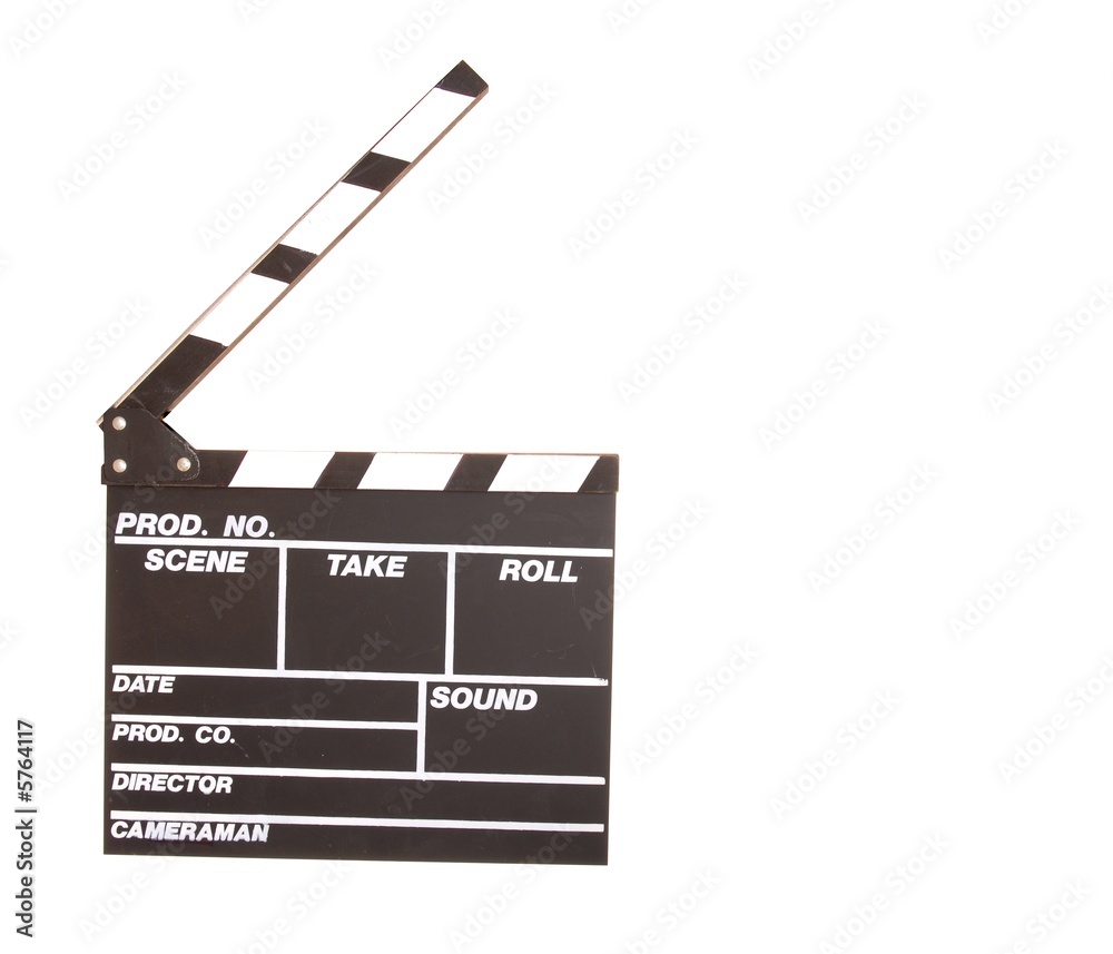 Naklejka premium Clapboard