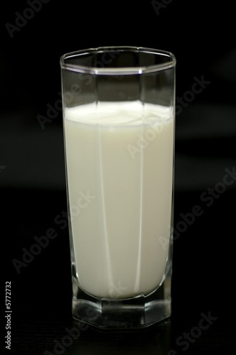 Container with the milk