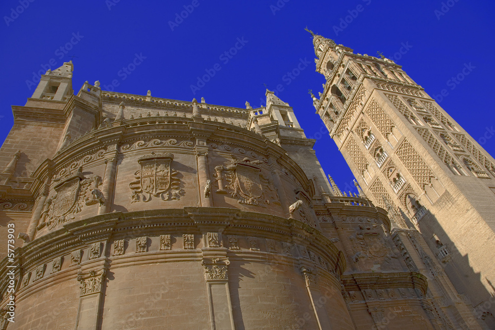 Fototapeta premium Espagne,Séville : cathédrâle