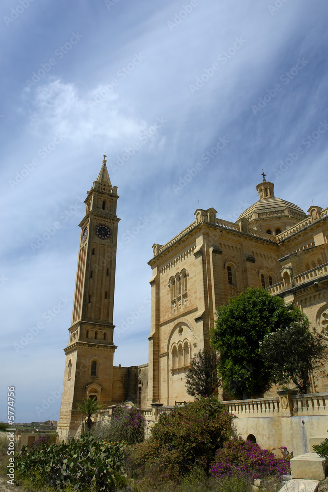 ancient church malta in the island of gozo