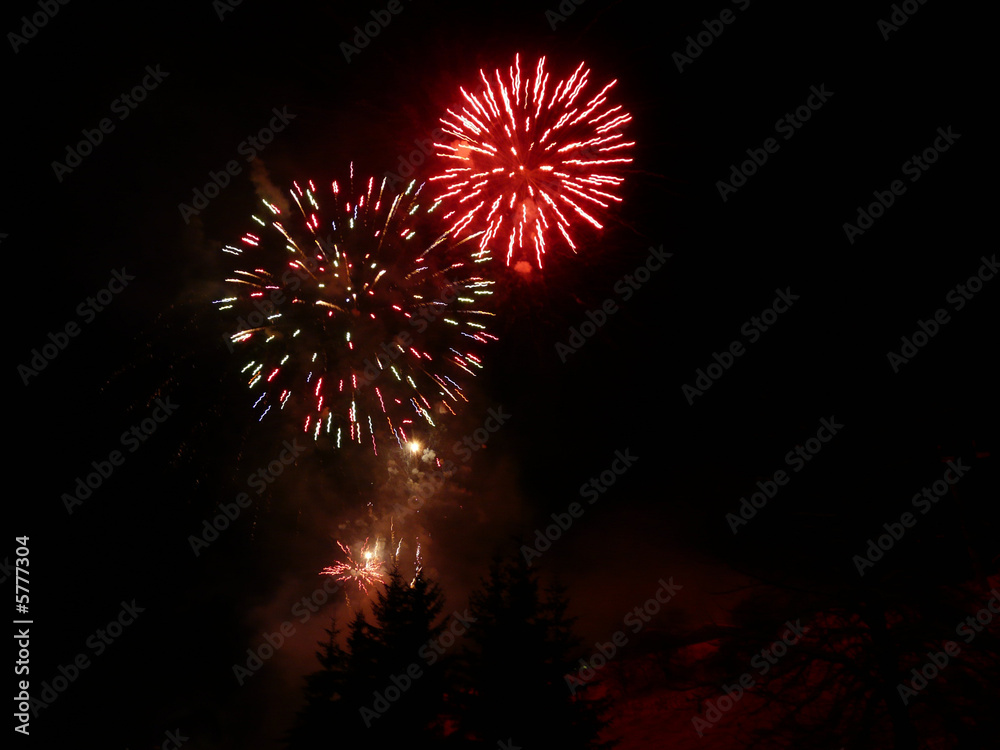 Feu d'artifice Feu d'artifice