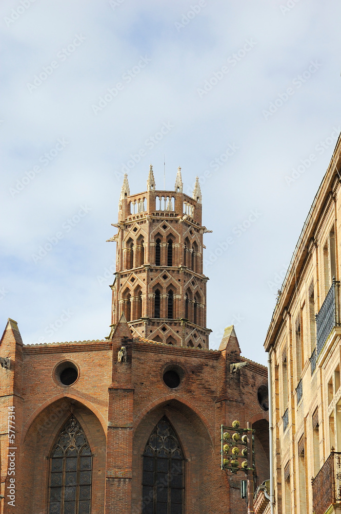 Obraz premium les jacobins de Toulouse