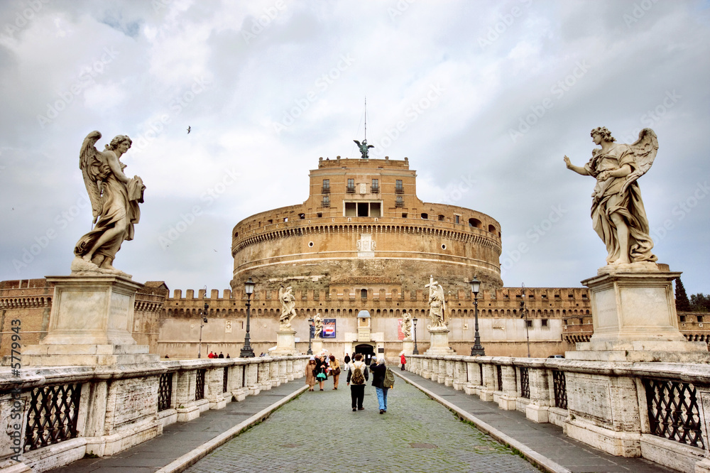 Obraz premium Castel Sant'Angelo, Roma