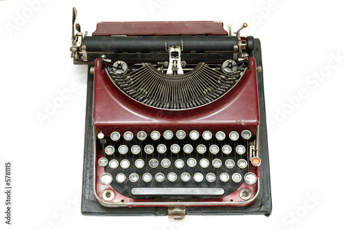 Old vintage type-writer