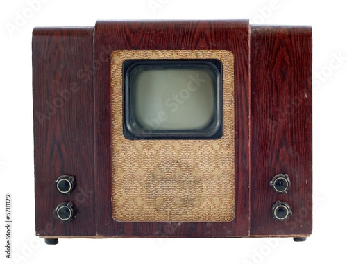 Old soviet tv set