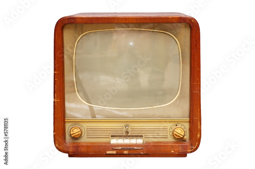 Old soviet tv set