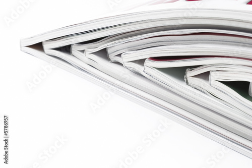 Stack of magazines