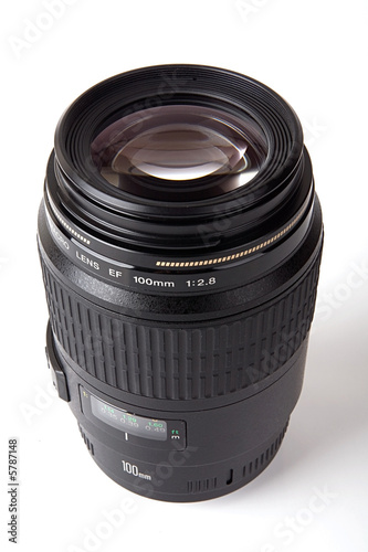 Macro lens close up. 100 mm 2.8 macro