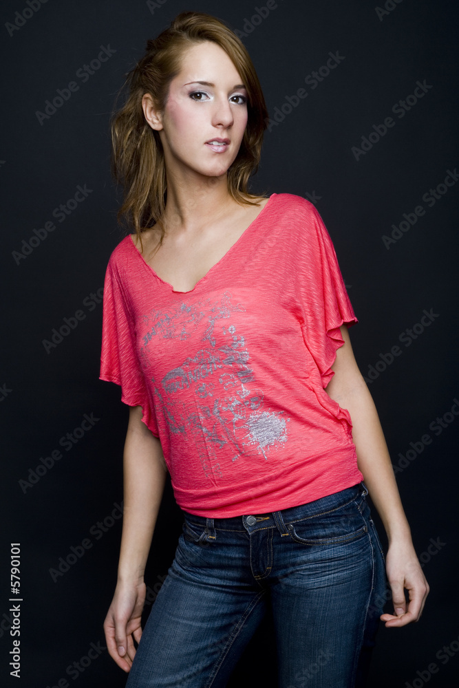 beautifull girl in blue jeans beautifull girl in blue jeans