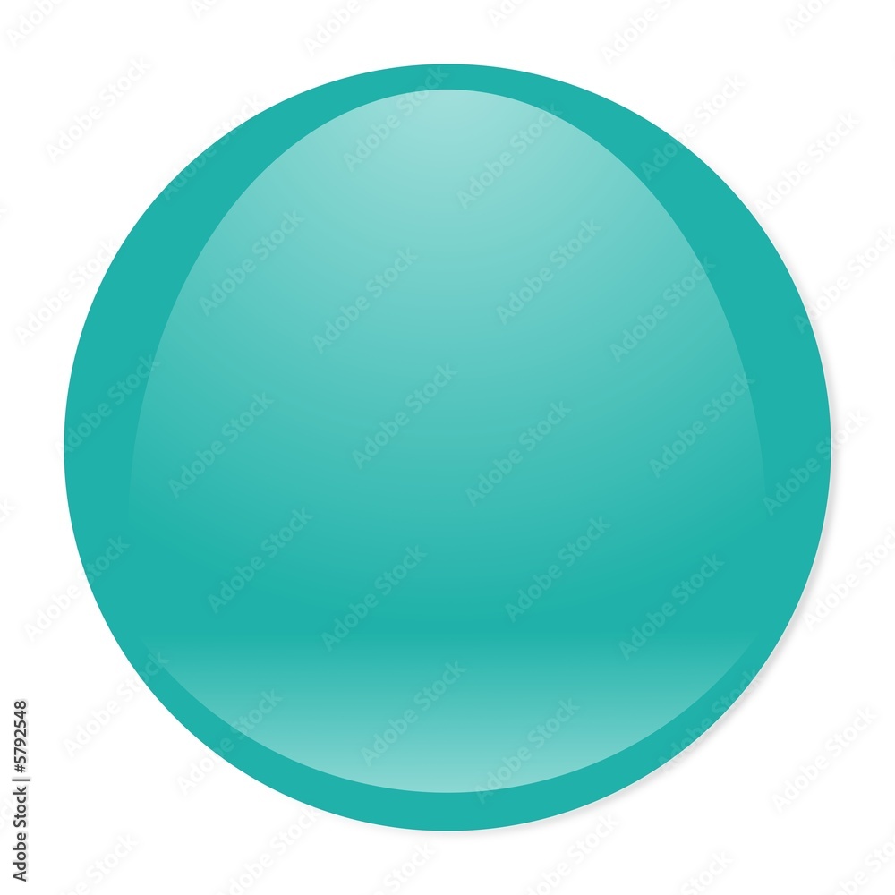 turquoise aqua button 