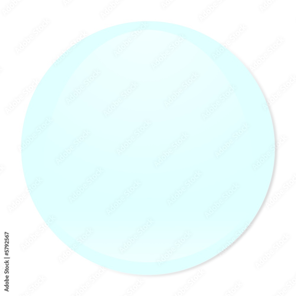 light blue aqua button