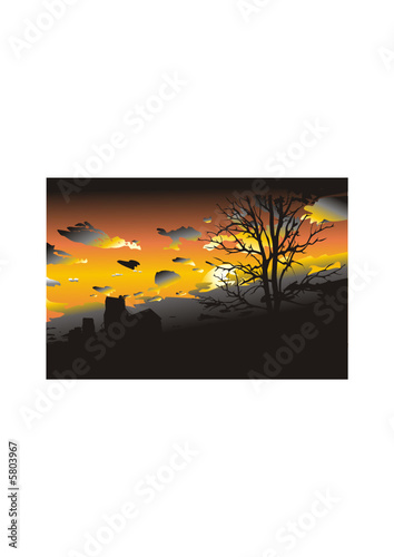 Paisaje nocturno