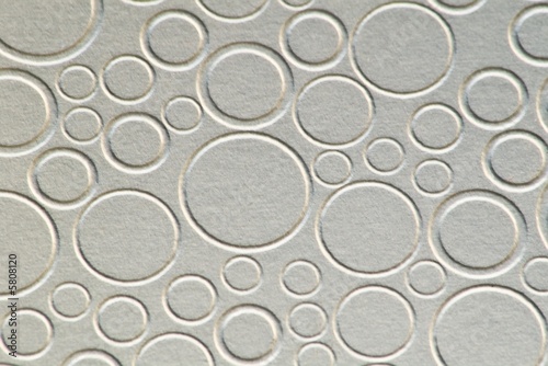 Silver Metallic  Bubbles Background