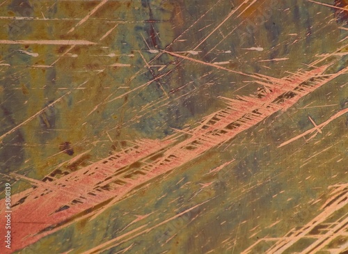 Etched Metal Background