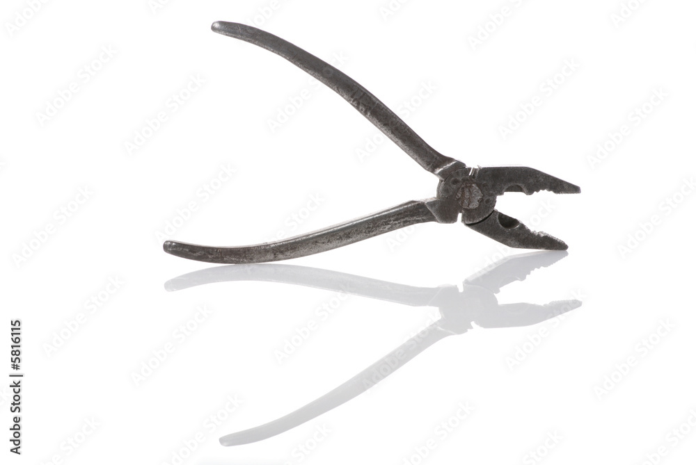 old open pliers old open pliers