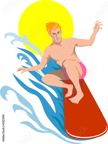 Surfing the big waves