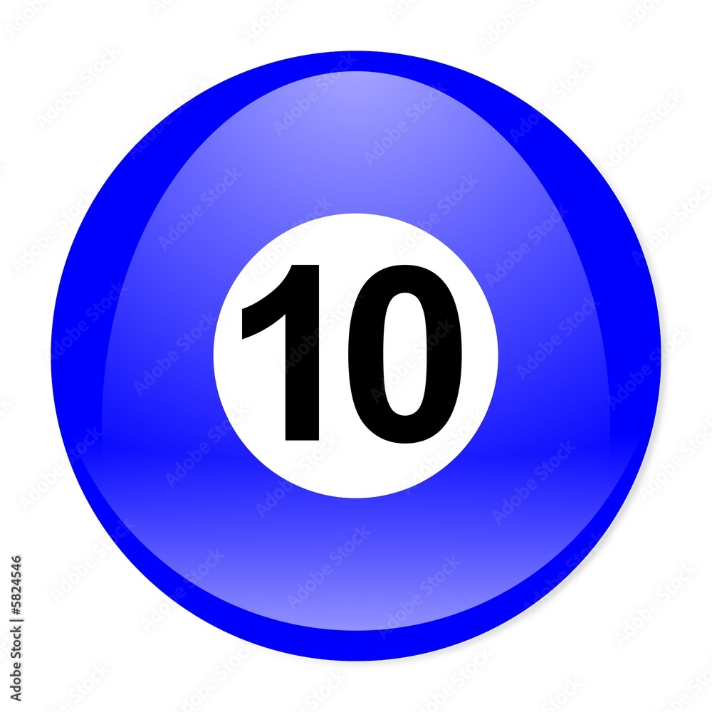 blue aqua button with number ten blue aqua button with number ten