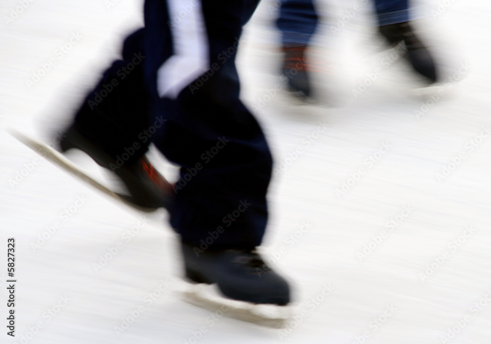 Obraz premium Ice Skating