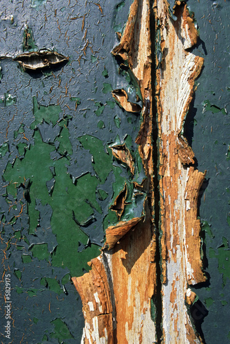 peinture écaillée
