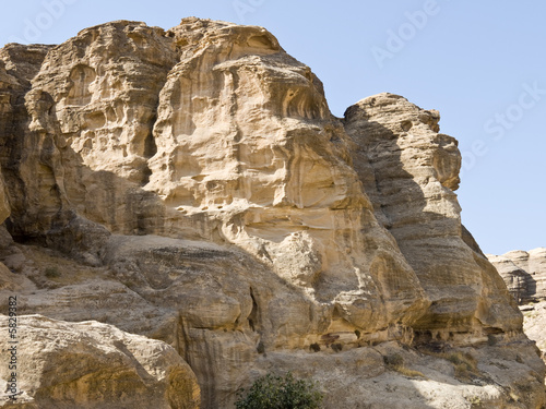 Petra in Jordan landscape © Dario Bajurin