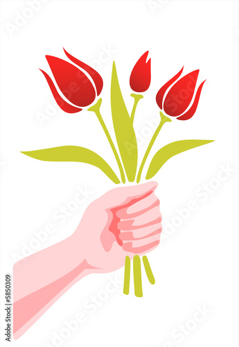 bouquet of tulips