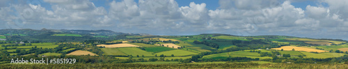 Cornwall countryside near fowey.