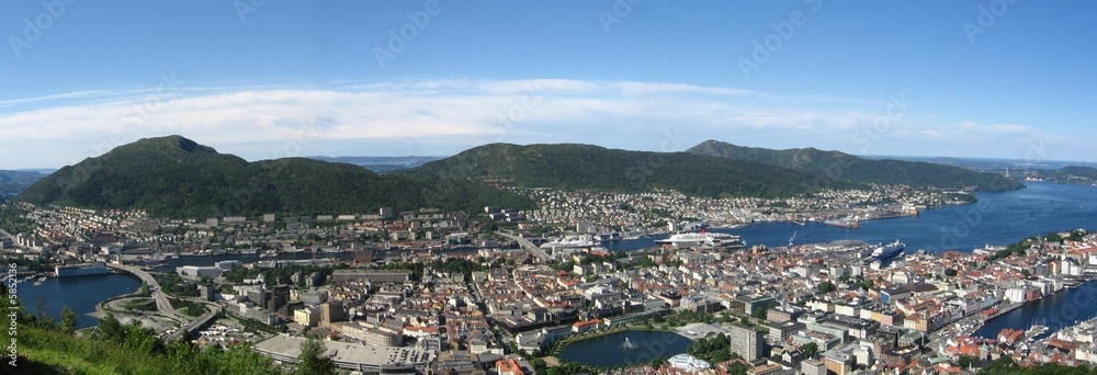 Panorama Bergen@norway