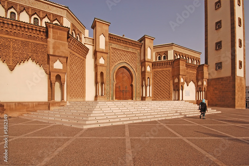 Mosque in Agadir, Morocco photo