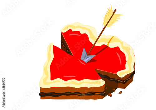 Coeur gateau 2