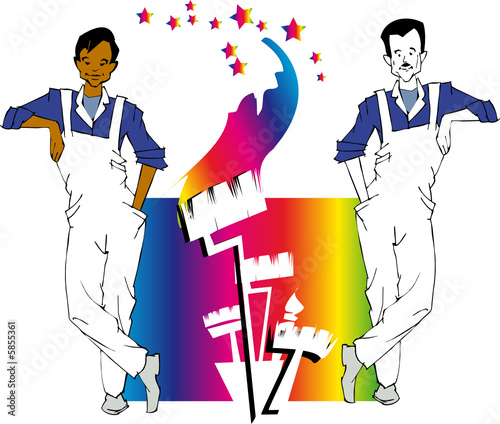 job series - house painter