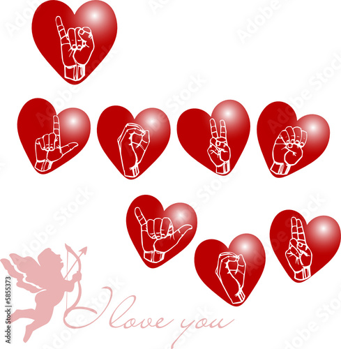 I love you lsf & cupidon