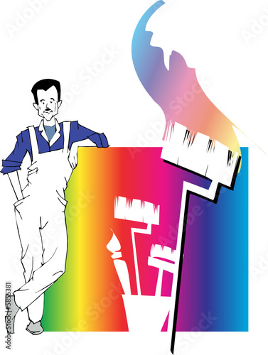 job series - house painter